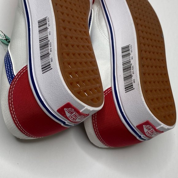 Vans Primary Color Block Red Blue Yellow eBay Sneakers Mens Size 9.5 Women 11 - Picture 6 of 10